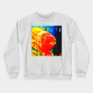 Pop Art Love Fish Crewneck Sweatshirt